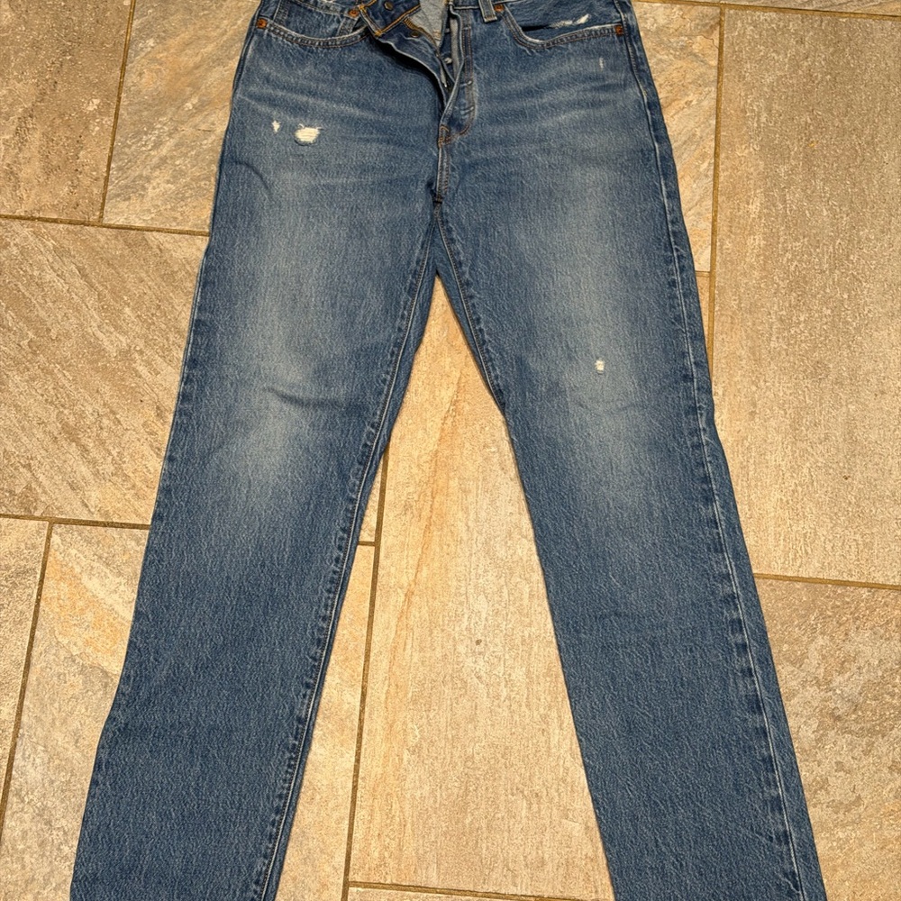 Levi's Women's Straight Blue Jeans